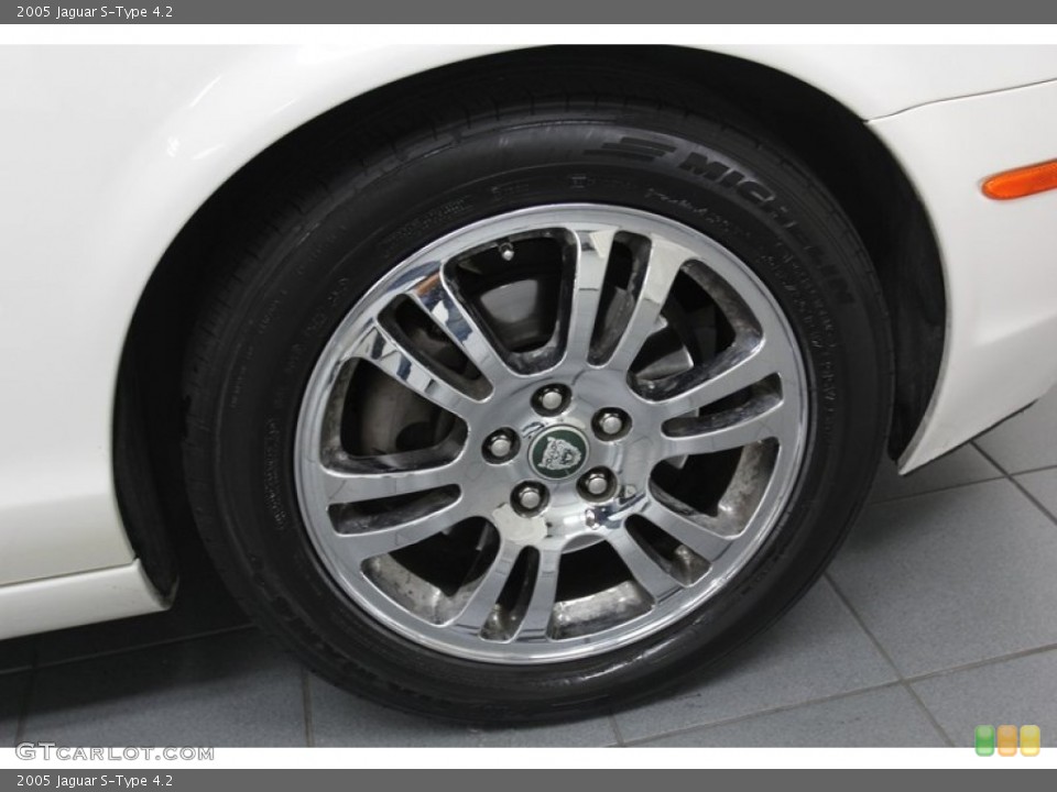 2005 Jaguar S-Type 4.2 Wheel and Tire Photo #79085786