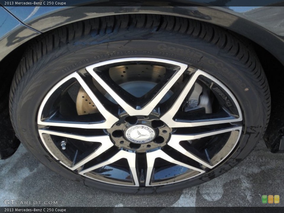 2013 Mercedes-Benz C 250 Coupe Wheel and Tire Photo #79086940