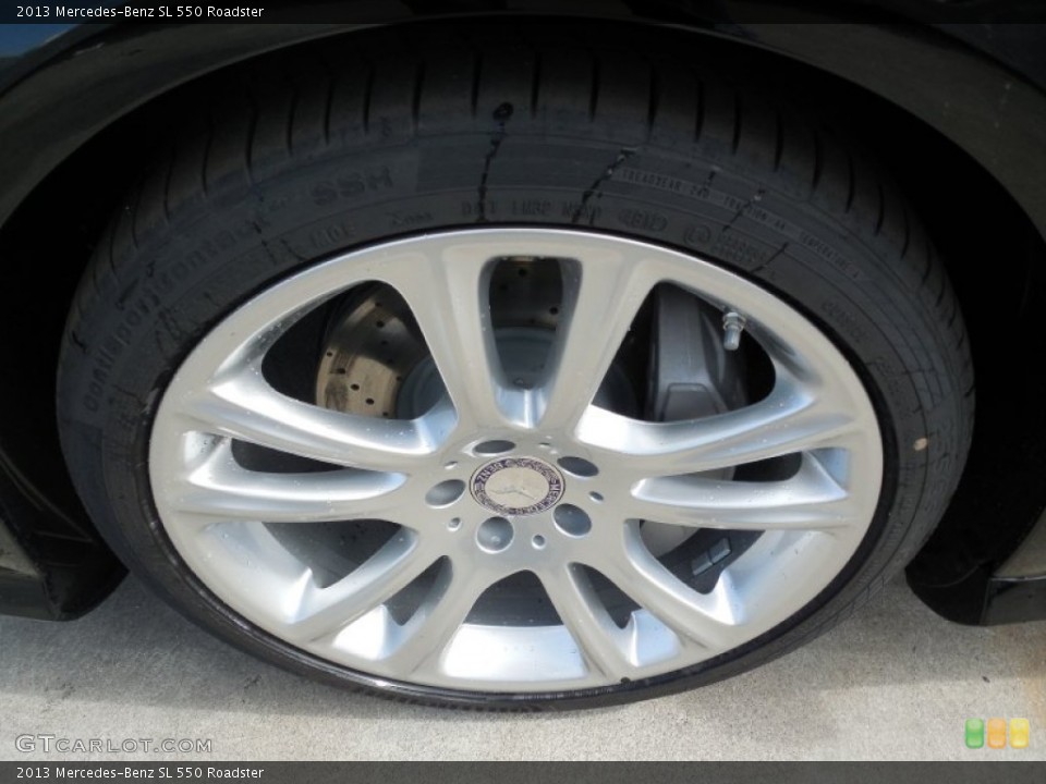 2013 Mercedes-Benz SL 550 Roadster Wheel and Tire Photo #79087206