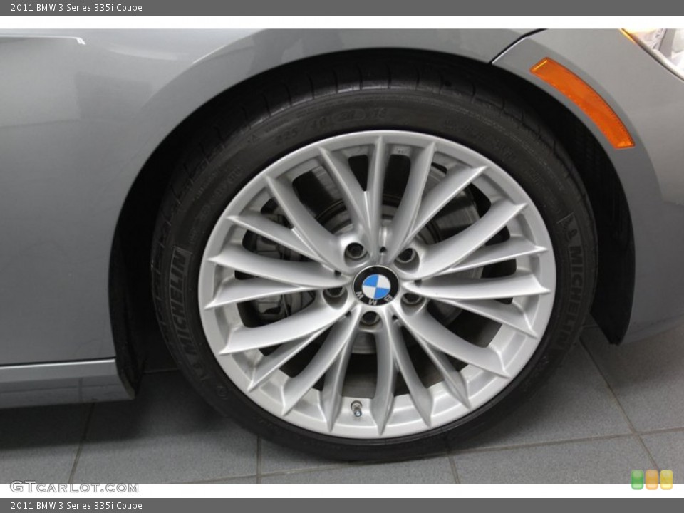 2011 BMW 3 Series 335i Coupe Wheel and Tire Photo #79087468