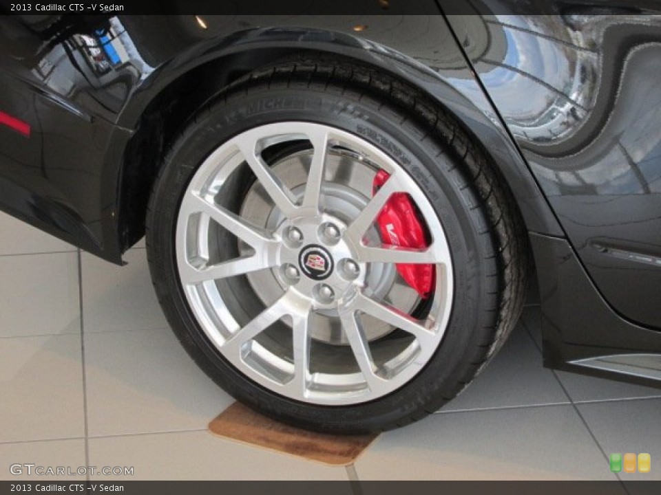2013 Cadillac CTS -V Sedan Wheel and Tire Photo #79097101