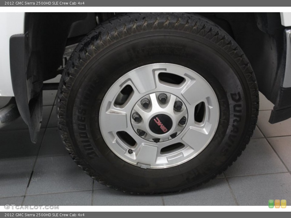 2012 GMC Sierra 2500HD SLE Crew Cab 4x4 Wheel and Tire Photo #79098774