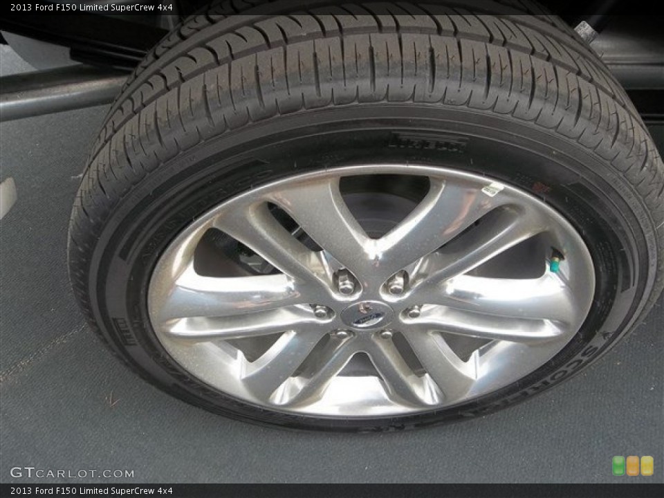 2013 Ford F150 Limited SuperCrew 4x4 Wheel and Tire Photo #79099737