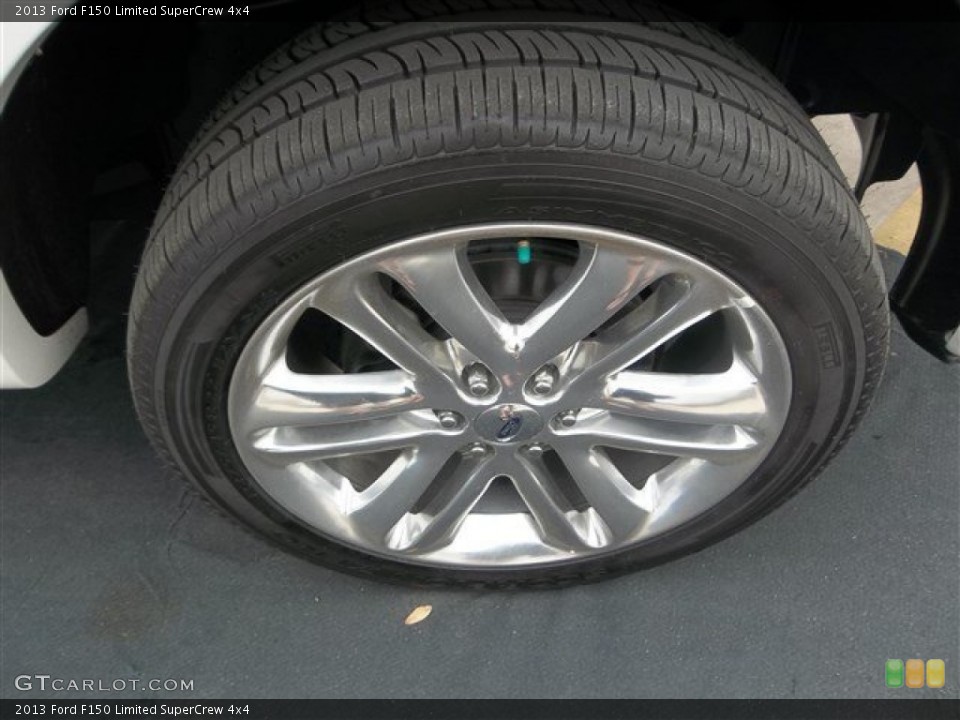 2013 Ford F150 Limited SuperCrew 4x4 Wheel and Tire Photo #79099807