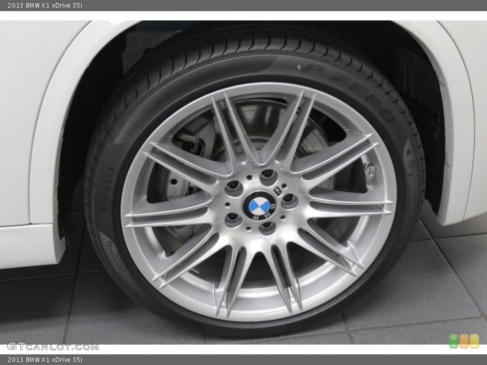 2013 BMW X1 xDrive 35i Wheel and Tire Photo #79100071