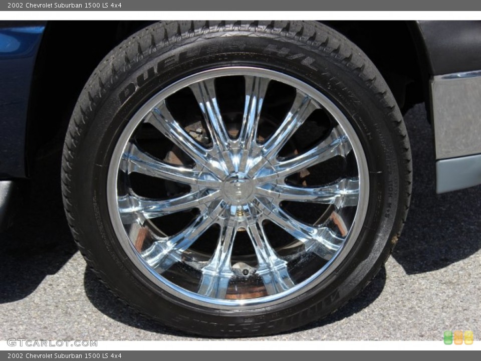 2002 Chevrolet Suburban Custom Wheel and Tire Photo #79104331
