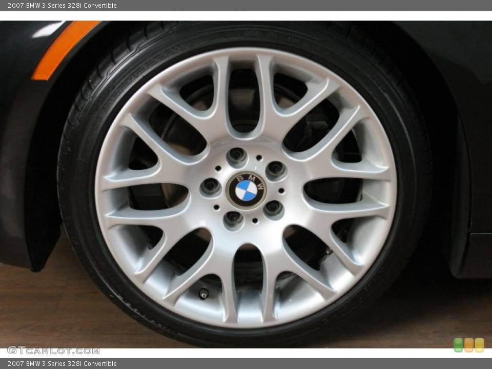 2007 BMW 3 Series 328i Convertible Wheel and Tire Photo #79105823