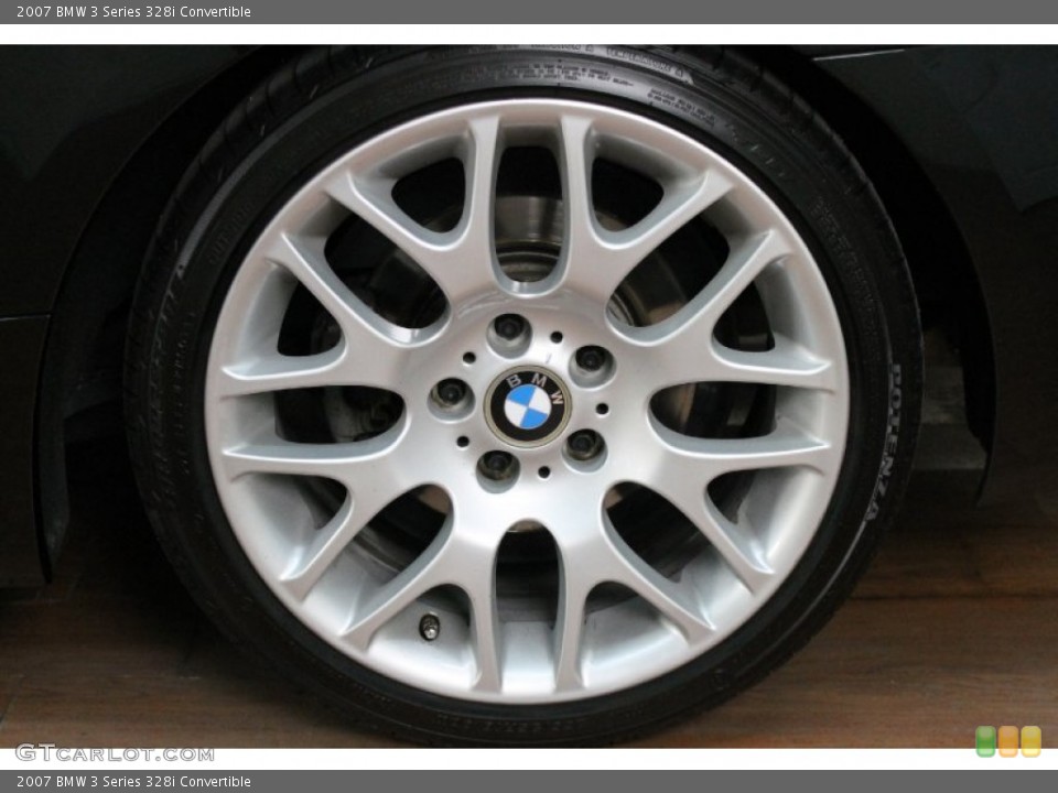 2007 BMW 3 Series 328i Convertible Wheel and Tire Photo #79105840
