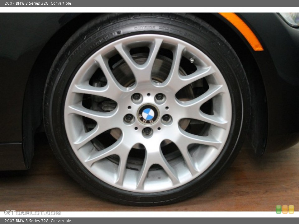 2007 BMW 3 Series 328i Convertible Wheel and Tire Photo #79105855