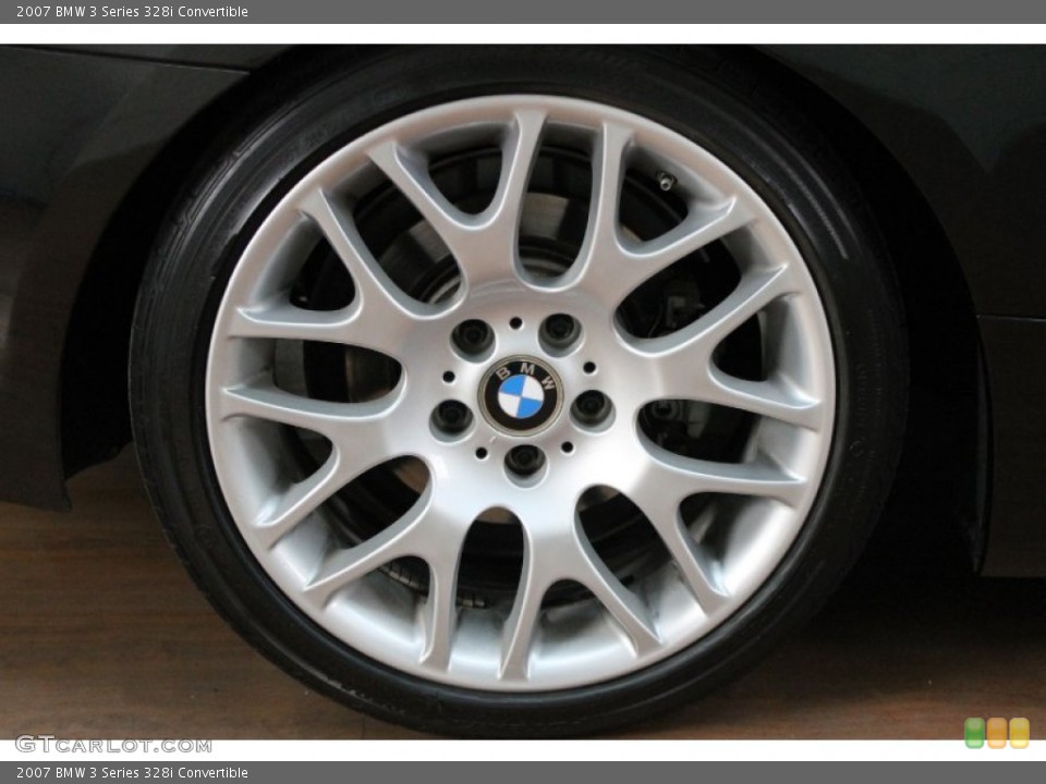 2007 BMW 3 Series 328i Convertible Wheel and Tire Photo #79105873