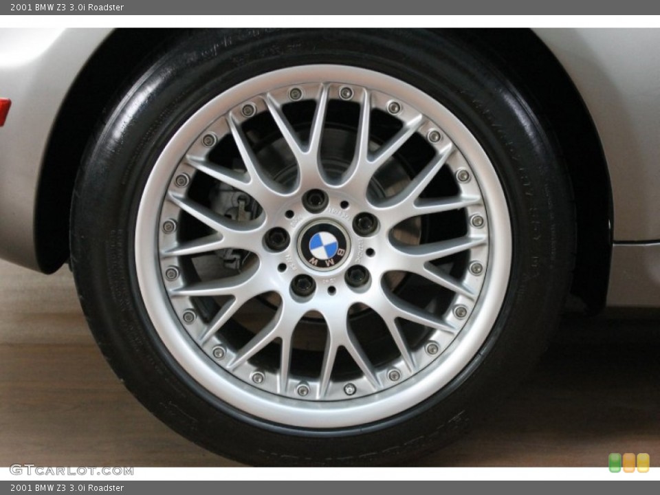 2001 BMW Z3 3.0i Roadster Wheel and Tire Photo #79106426