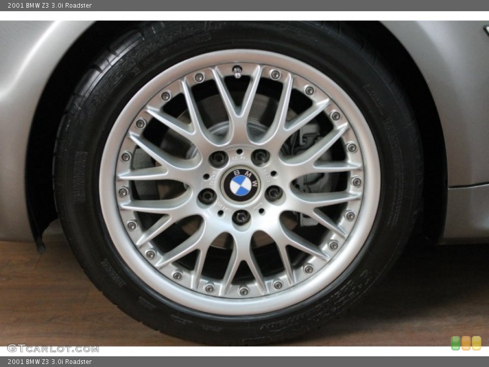 2001 BMW Z3 3.0i Roadster Wheel and Tire Photo #79106440