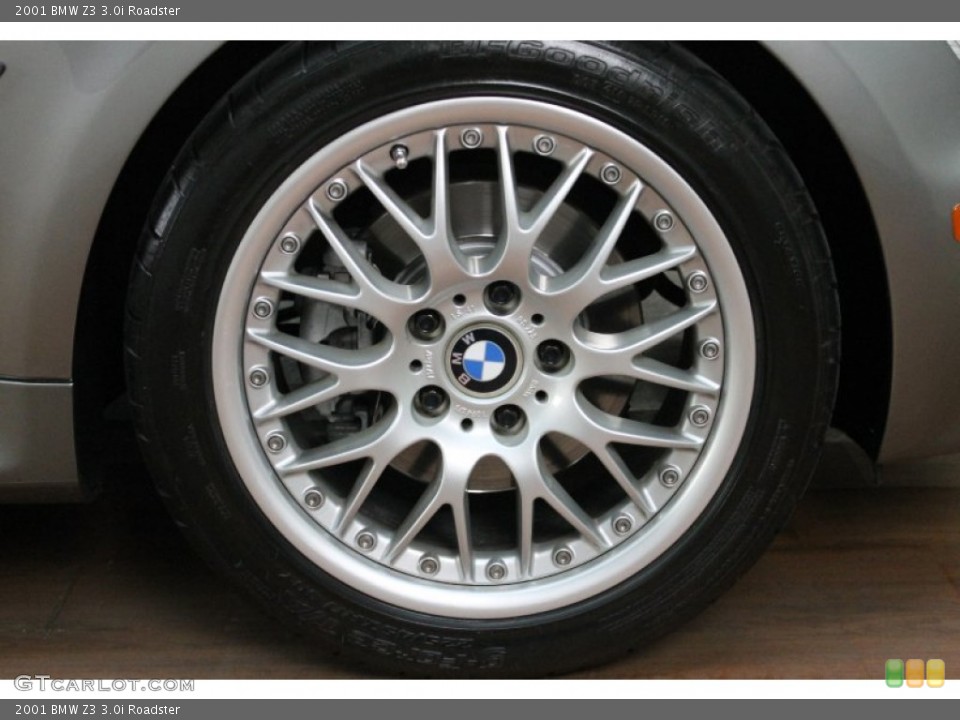 2001 BMW Z3 3.0i Roadster Wheel and Tire Photo #79106471