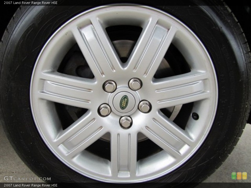 2007 Land Rover Range Rover HSE Wheel and Tire Photo #79111489
