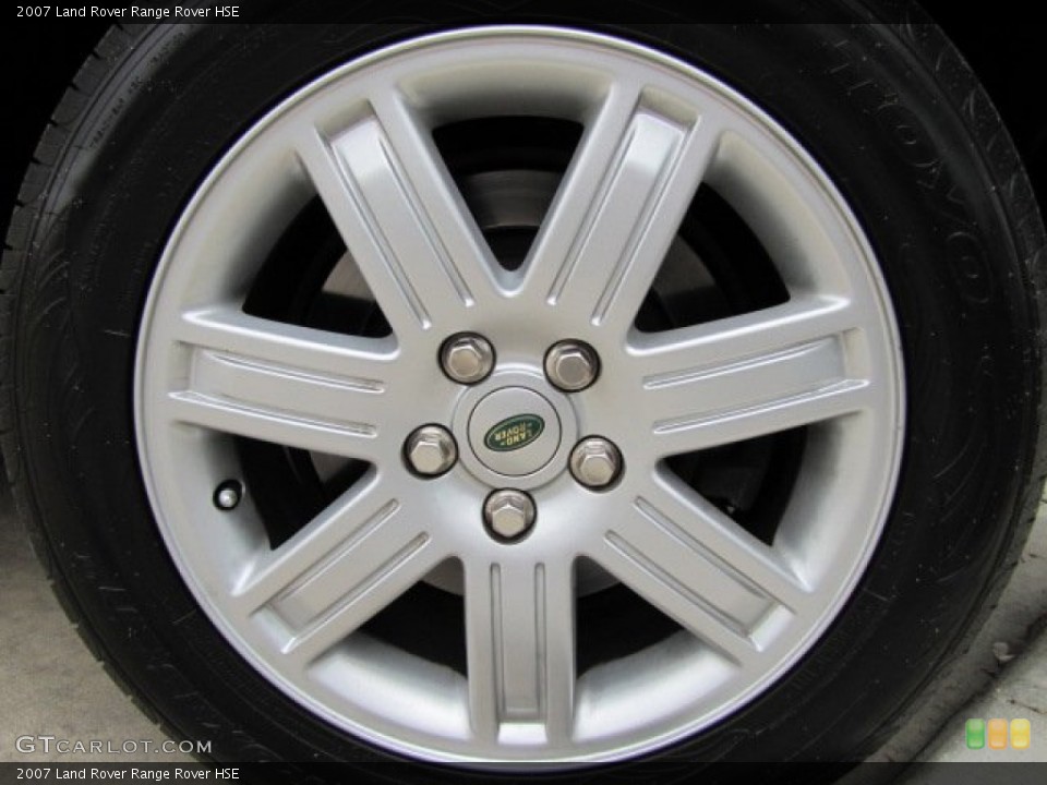 2007 Land Rover Range Rover HSE Wheel and Tire Photo #79111504