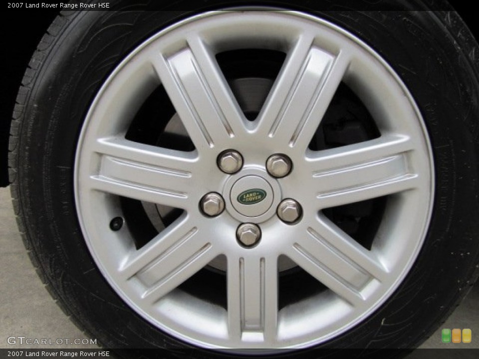 2007 Land Rover Range Rover HSE Wheel and Tire Photo #79111519