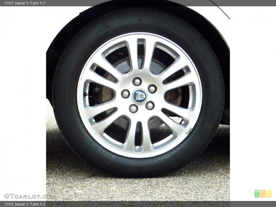 2003 Jaguar S-Type 4.2 Wheel and Tire Photo #79116505