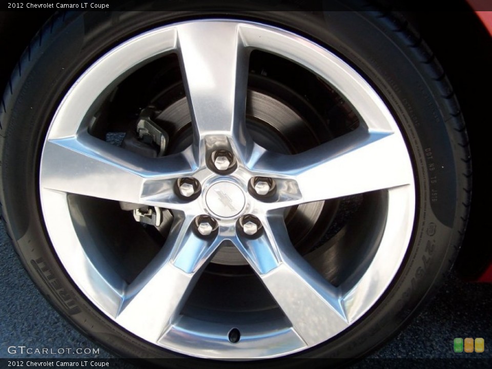 2012 Chevrolet Camaro LT Coupe Wheel and Tire Photo #79120317