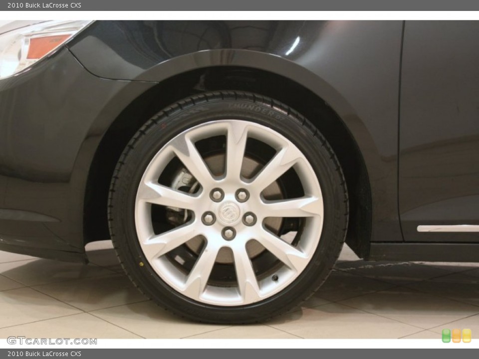 2010 Buick LaCrosse CXS Wheel and Tire Photo #79122415