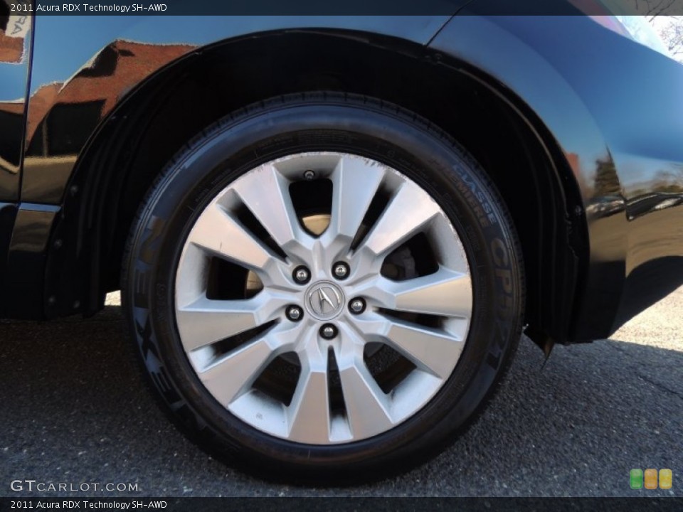 2011 Acura RDX Technology SH-AWD Wheel and Tire Photo #79123308