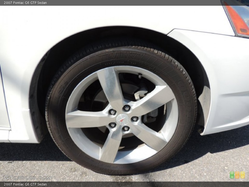 2007 Pontiac G6 GTP Sedan Wheel and Tire Photo #79124701