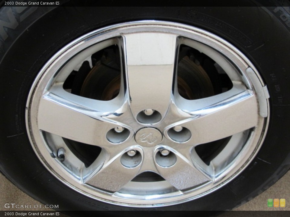 2003 Dodge Grand Caravan ES Wheel and Tire Photo #79130193