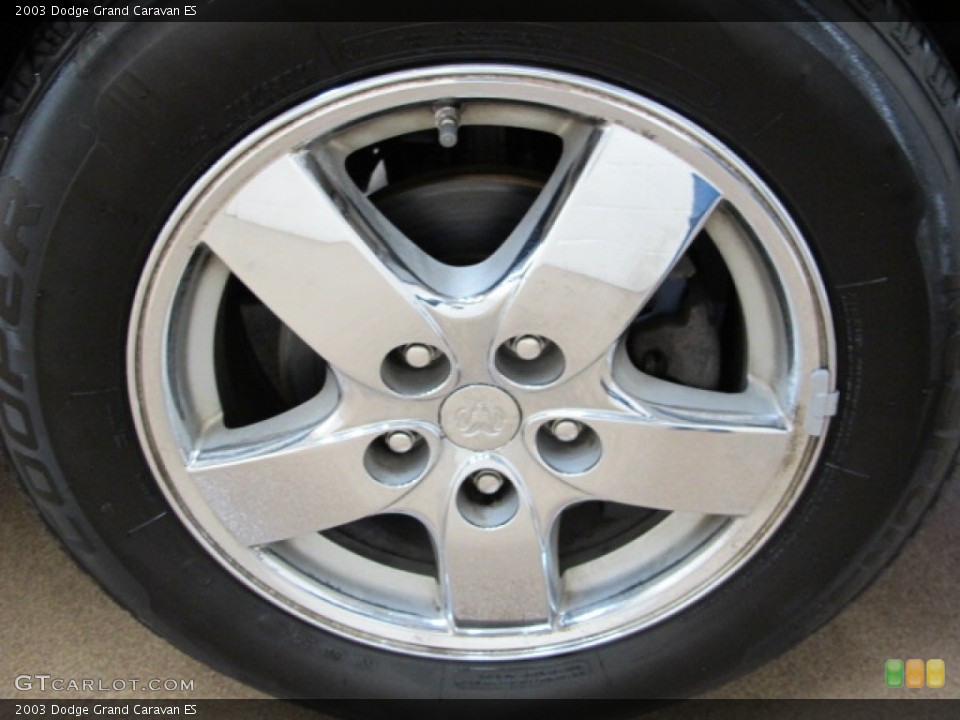 2003 Dodge Grand Caravan ES Wheel and Tire Photo #79130208