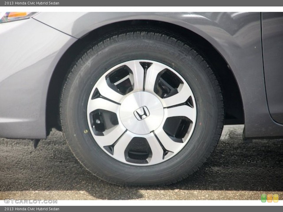 2013 Honda Civic Hybrid Sedan Wheel and Tire Photo #79135592