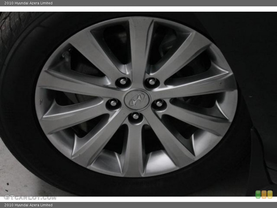 2010 Hyundai Azera Limited Wheel and Tire Photo #79140616