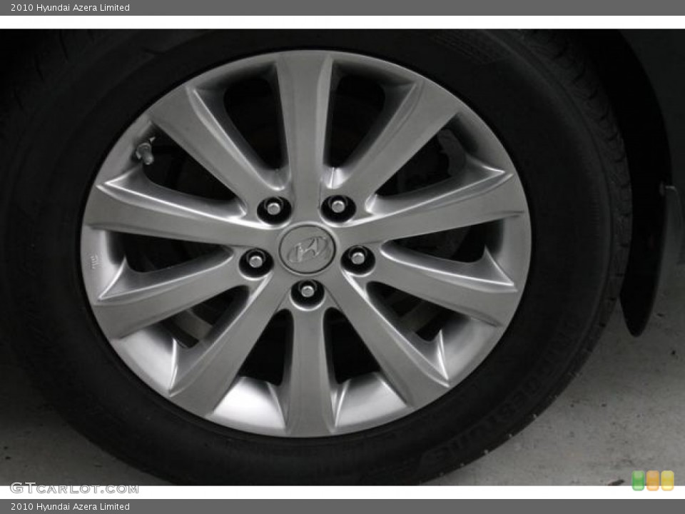 2010 Hyundai Azera Limited Wheel and Tire Photo #79140625