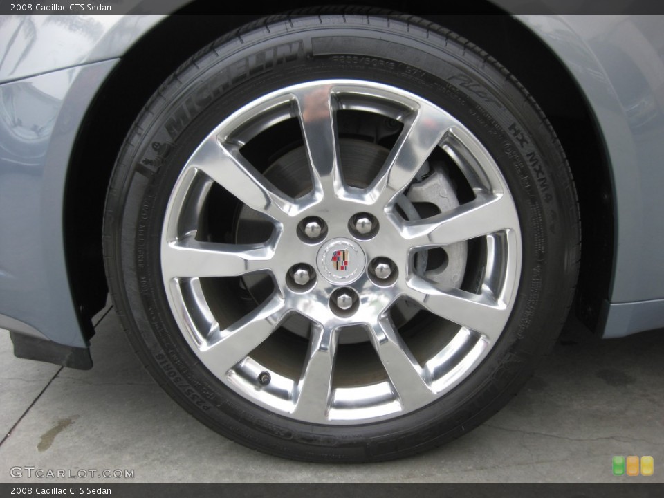 2008 Cadillac CTS Sedan Wheel and Tire Photo #79143894