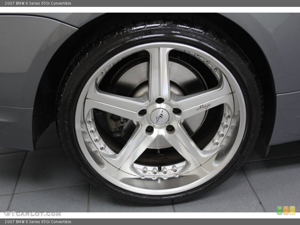 2007 BMW 6 Series Custom Wheel and Tire Photo #79144449