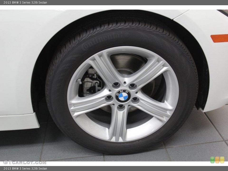2013 BMW 3 Series 328i Sedan Wheel and Tire Photo #79148099