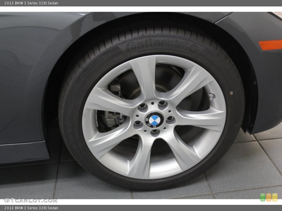 2013 BMW 3 Series 328i Sedan Wheel and Tire Photo #79150202
