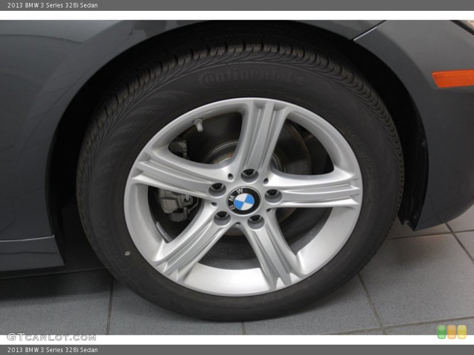2013 BMW 3 Series 328i Sedan Wheel and Tire Photo #79150324