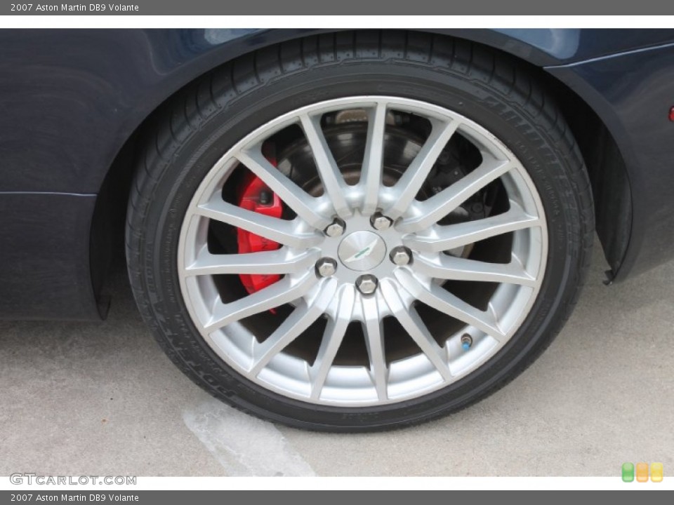 2007 Aston Martin DB9 Volante Wheel and Tire Photo #79156242