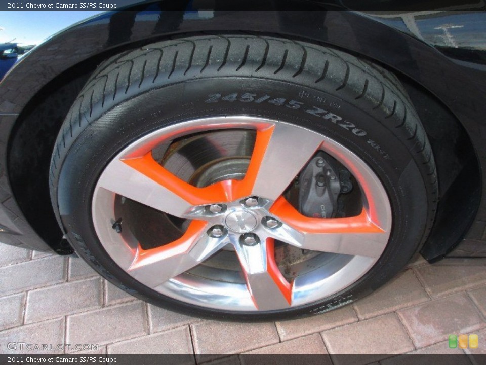 2011 Chevrolet Camaro SS/RS Coupe Wheel and Tire Photo #79156701
