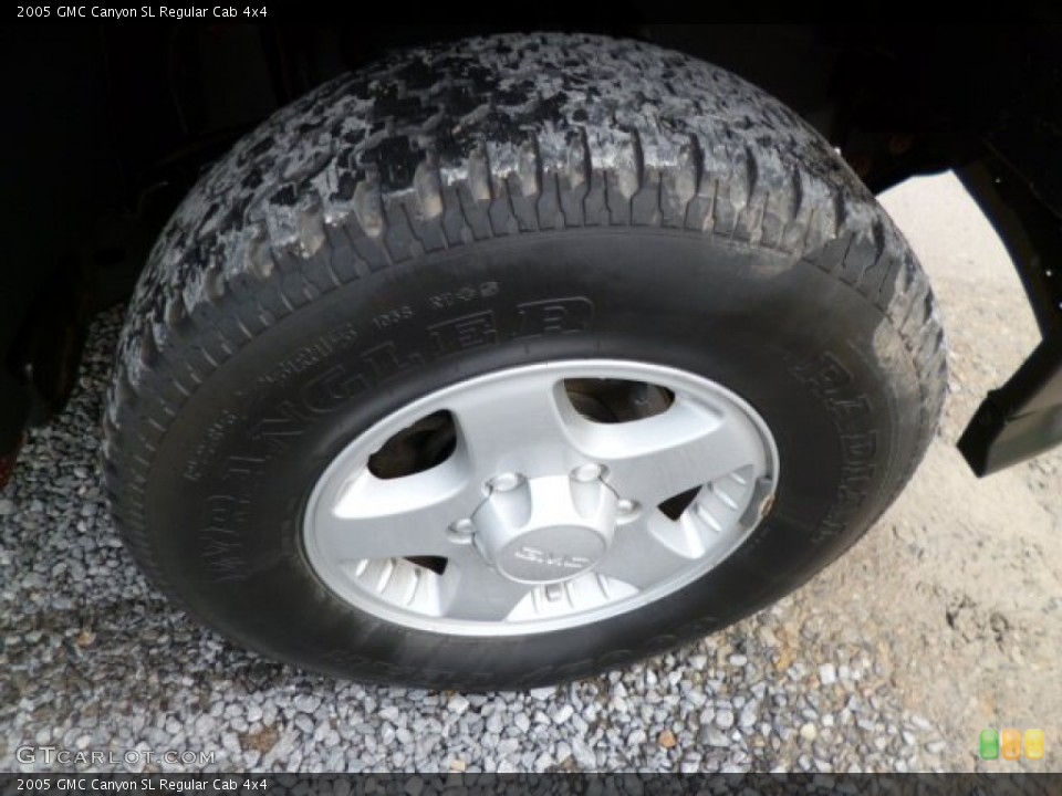 2005 GMC Canyon Wheels and Tires