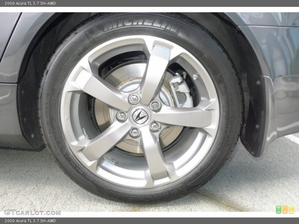 2009 Acura TL 3.7 SH-AWD Wheel and Tire Photo #79160381