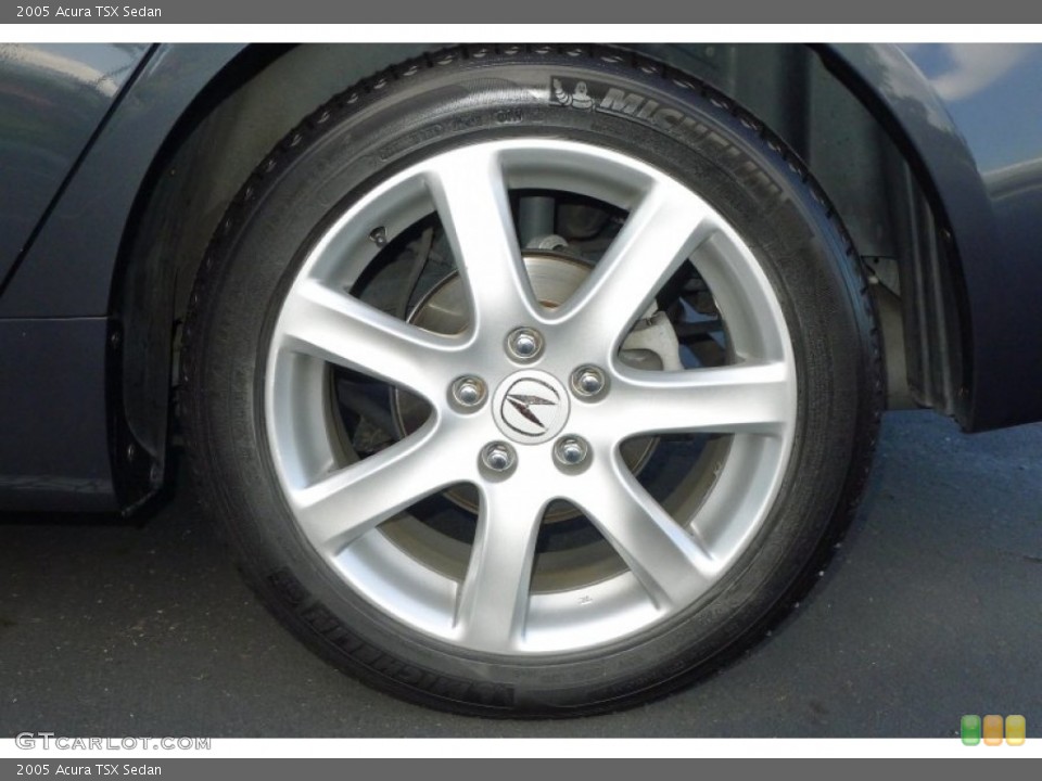 2005 Acura TSX Sedan Wheel and Tire Photo #79160891