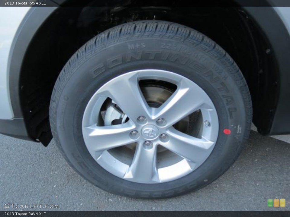 2013 Toyota RAV4 XLE Wheel and Tire Photo #79161807