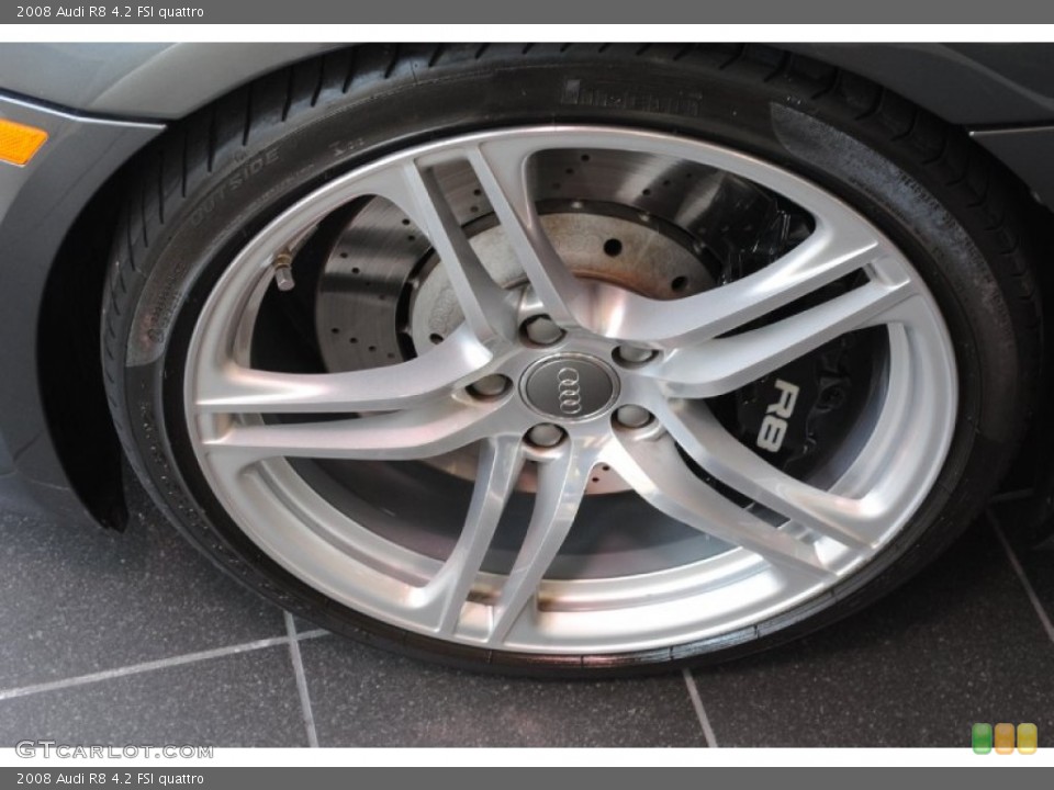 2008 Audi R8 4.2 FSI quattro Wheel and Tire Photo #79165175