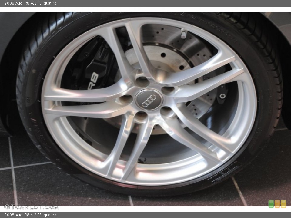 2008 Audi R8 4.2 FSI quattro Wheel and Tire Photo #79165196