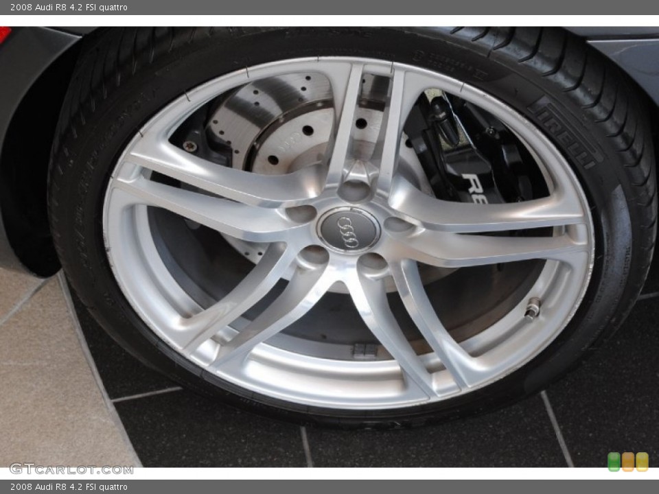 2008 Audi R8 4.2 FSI quattro Wheel and Tire Photo #79165305