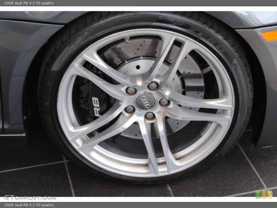 2008 Audi R8 4.2 FSI quattro Wheel and Tire Photo #79165355