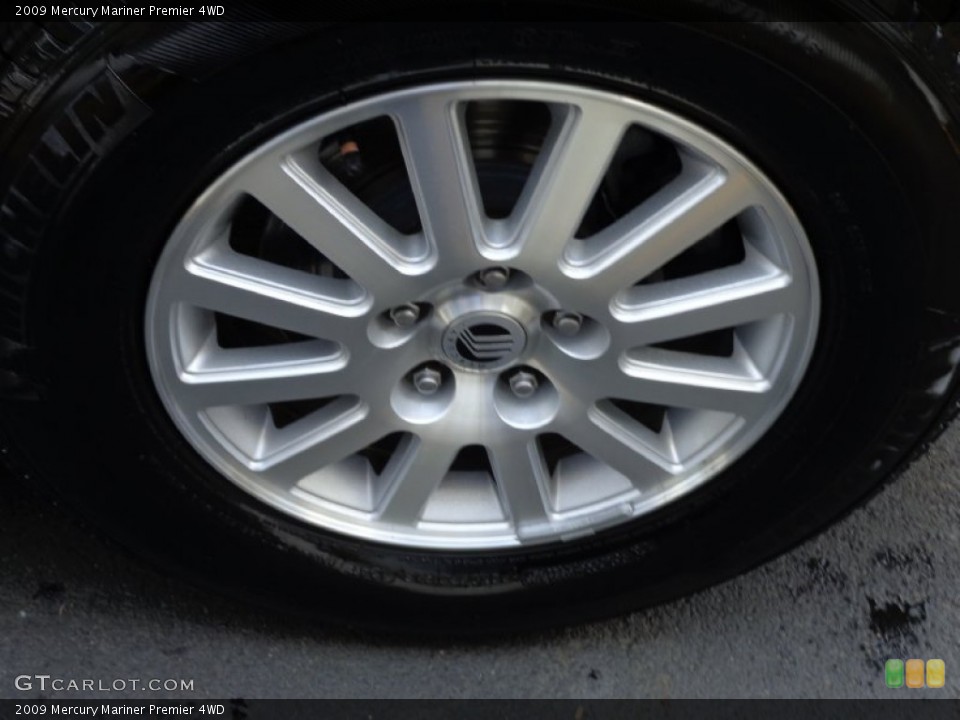 2009 Mercury Mariner Premier 4WD Wheel and Tire Photo #79166882