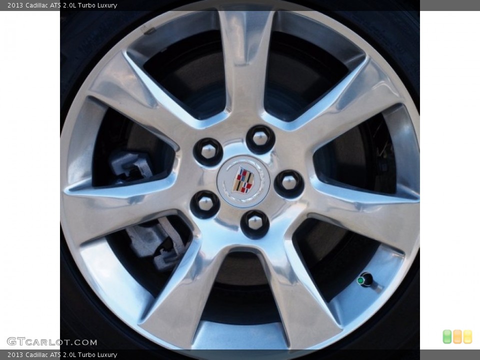 2013 Cadillac ATS 2.0L Turbo Luxury Wheel and Tire Photo #79167390