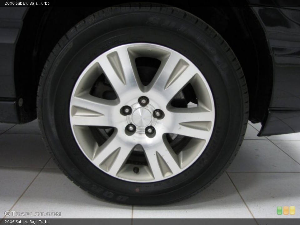 2006 Subaru Baja Turbo Wheel and Tire Photo #79172847