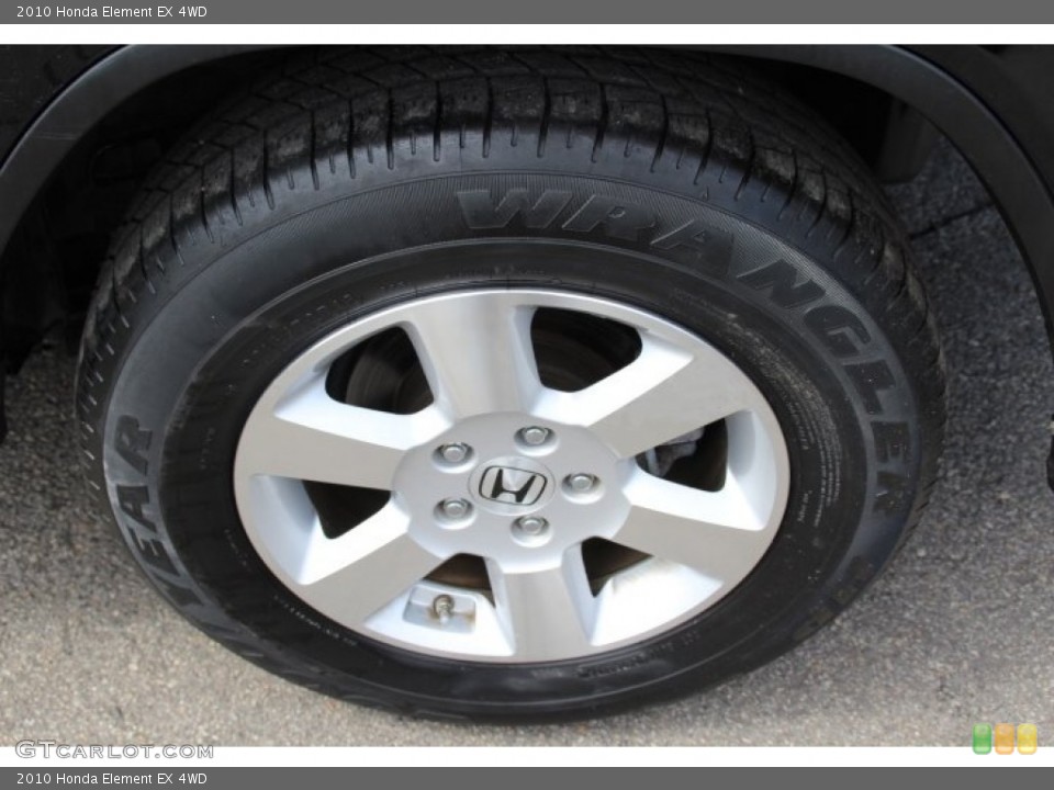 2010 Honda Element EX 4WD Wheel and Tire Photo #79173536