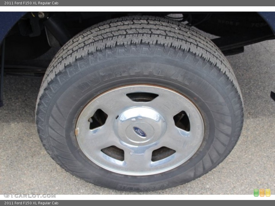 2011 Ford F150 XL Regular Cab Wheel and Tire Photo #79175260